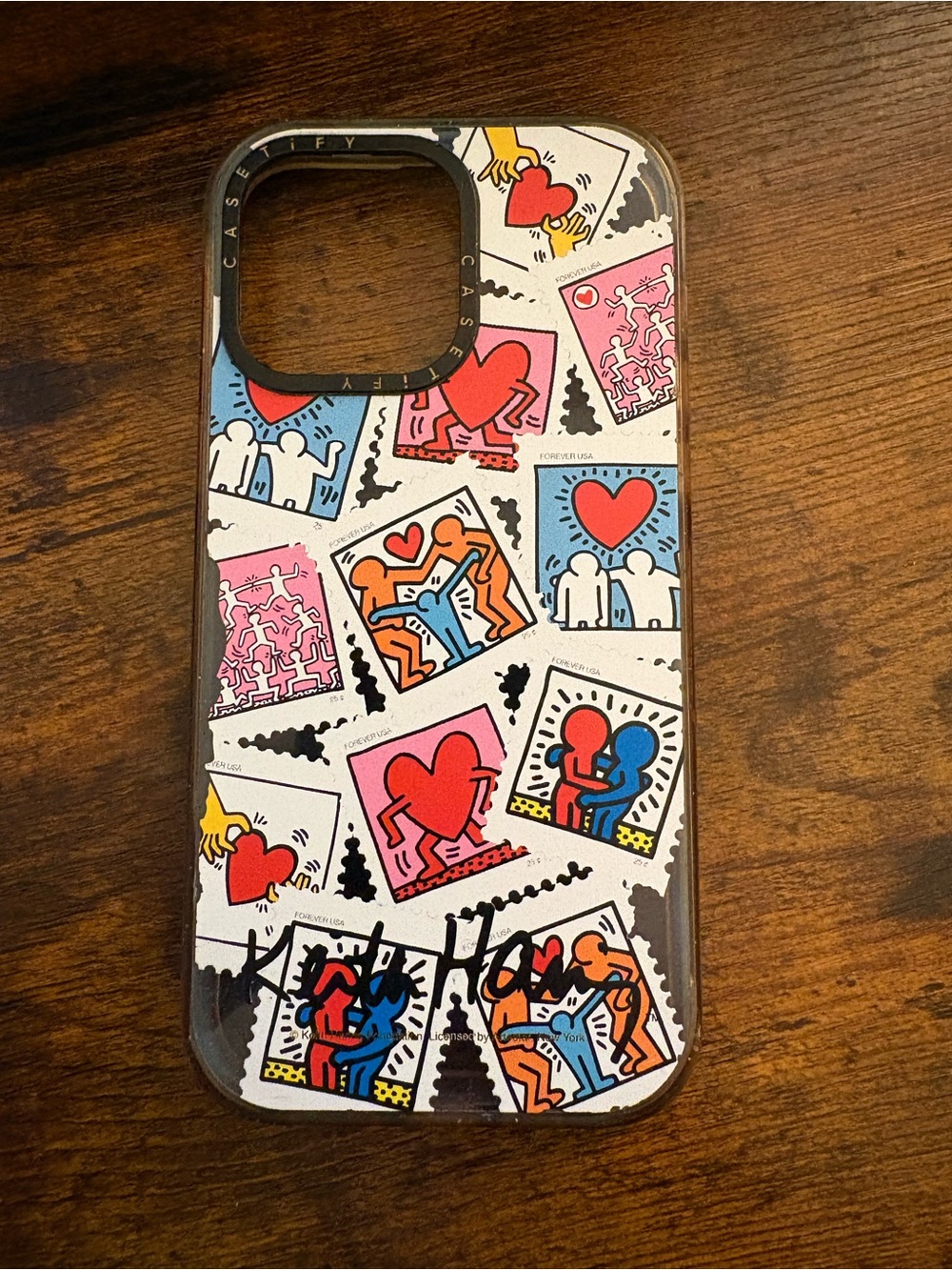 Casetify iPhone 14 Pro Max Keith Haring Pop Art Phone Case